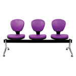 صندلی انتظار سه نفره راحتیران کد WR 60-3 BD